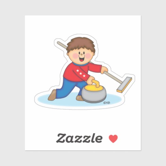 JollyKins Curling シール (シート)