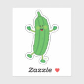 JollyKins Dancing Pickle シール (シート)