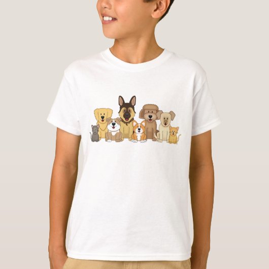 JollyKins Dogs & Cats Tシャツ (正面)