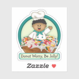 JollyKins Donut Green シール