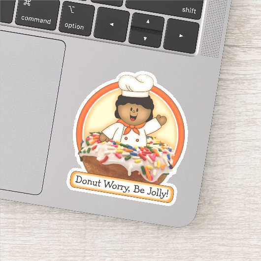 JollyKins Donut Orange シール (詳細)