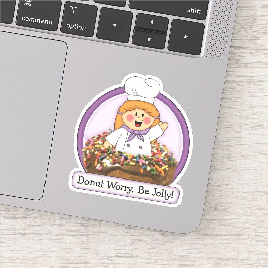 JollyKins Donut Purple シール (詳細)