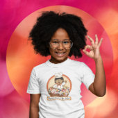 JollyKins Donut Worry Be (すてきオレンジ) Tシャツ