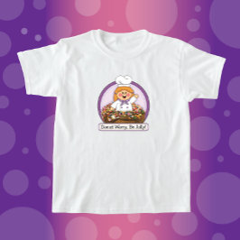 JollyKins Dout Worry Be (すてきPurple)Tシャツ Tシャツ
