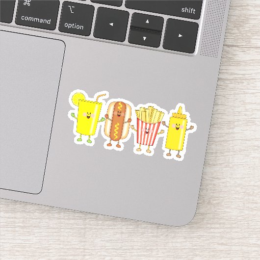 JollyKins Hot Dog Friends シール (詳細)