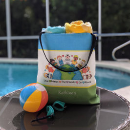 JollyKins Loveは世界を動かす トートバッグ