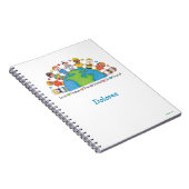 JollyKins Loveは世界を動かす ノートブック (右側)