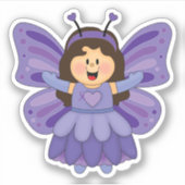 JollyKins Purple Epilepsy Awareness シール (正面)