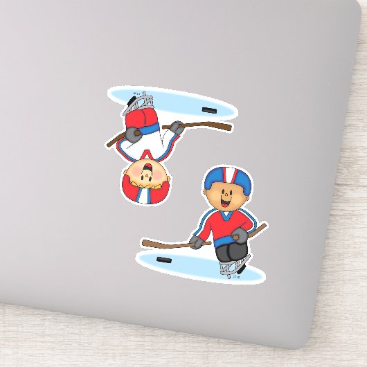 JollyKins Sled Hockey Players シール (詳細)