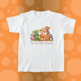 JollyKins Wild Zoo Friends Tシャツ