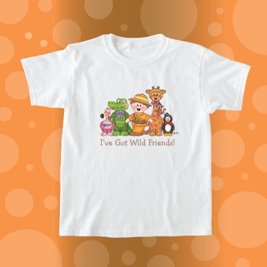 JollyKins Wild Zoo Friends Tシャツ