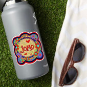 JOMOカットインスピリシおもしろいョンフローラ シール