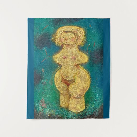 Jomon Venus: Golden Star Child タペストリー (正面)