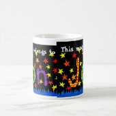 'Jon'名前固有のマグカップ コーヒーマグカップ (中央)