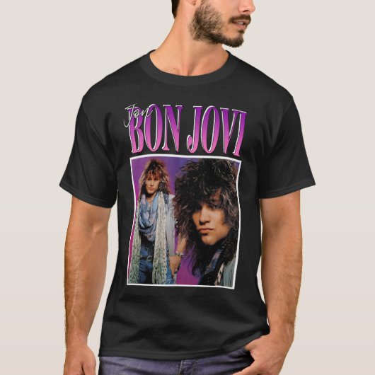 Jon Bon Jovi Classic T-Shirt Tシャツ (正面)