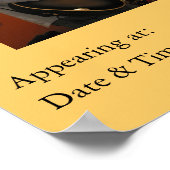 Jon Caspi – パフォーマンスポスター ポスター (角)