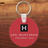 Jon Huntsman 2012社長 キーホルダー (正面)