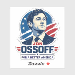 Jon Ossoff | より良いアメリカのために | 政治 シール
