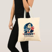 Jon Ossoff | より良いアメリカのために | 政治 トートバッグ (正面(商品))