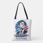 Jon Ossoff | より良いアメリカのために | 政治 トートバッグ (裏面)