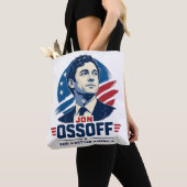 Jon Ossoff | より良いアメリカのために | 政治 トートバッグ (クローズアップ)