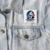 Jon Ossoff | より良いアメリカのために | 政治 缶バッジ (インサイチュ)