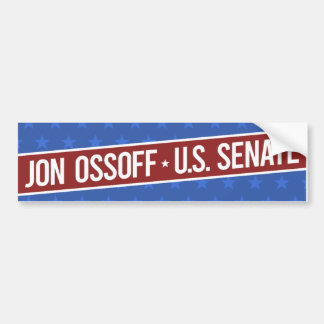 Jon Ossoff アメリカ合衆国上院議員 バンパーステッカー