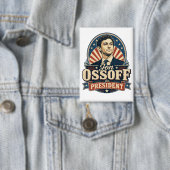 Jon Ossoff | 大統領へ | 政治的 缶バッジ (インサイチュ)