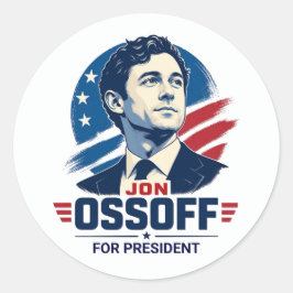 Jon Ossoff 2028大統領候補 ラウンドシール