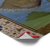 Jonah and the Whale, from the Bible of Jean XXII ポスター (角)