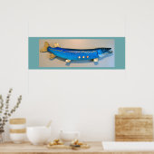 Jonahs fish poster ポスター (キッチン)