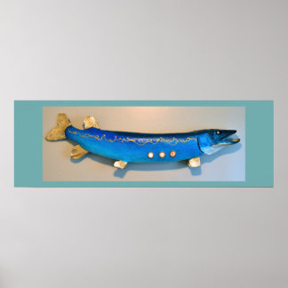 Jonahs fish poster ポスター
