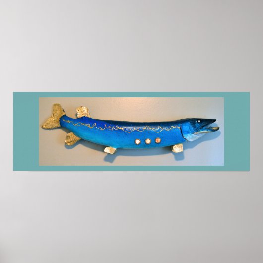 Jonahs fish poster ポスター (正面)