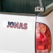 Jonas Name Vorname USA Aufkleber Sticker Auto バンパーステッカー (トラック上)
