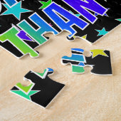 「JONATHAN」名、おもしろい「ハッピーバースデー」 ジグソーパズル (側面)