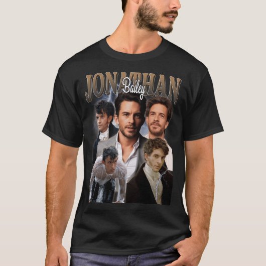 Jonathan Bailey ヴィンテージ・ブートレグ boy boy Tシャツ (正面)