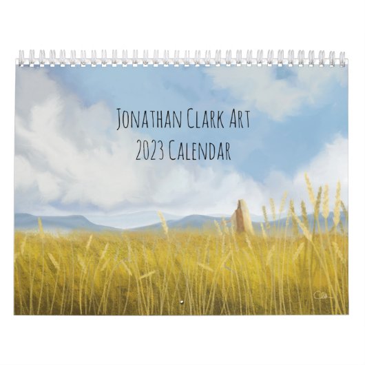 Jonathan Clark Art 2023カレンダー カレンダー (カバー)