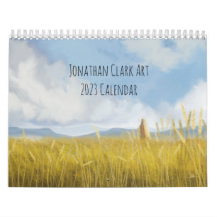 Jonathan Clark Art 2023カレンダー カレンダー