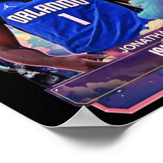 Jonathan Isaac 99 Dark Card Hd ポスター (角)