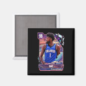 Jonathan Isaac 99 Dark Card Hd マグネット (正面/裏面)