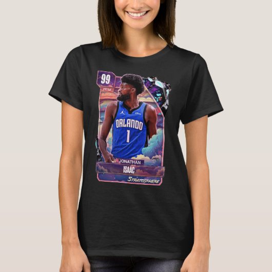 Jonathan Isaac 99 Dark Card Hd Tシャツ (正面)