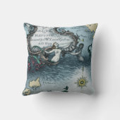 Jonathan Swift著Gulliverの旅行 クッション (裏面)