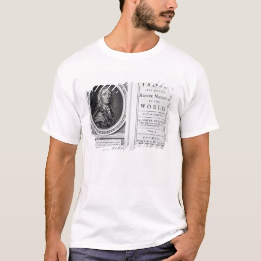 Jonathan Swift 1726年著「Gulliver旅行」の Tシャツ (正面)
