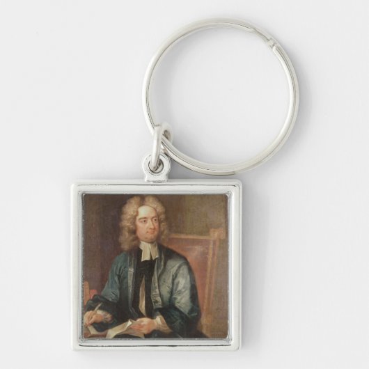 Jonathan Swift c.1718のポートレート キーホルダー (正面)