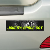 Jonesy: 宇宙猫 バンパーステッカー (車上)