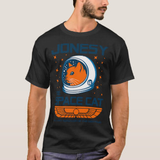 Jonesy: The Space Cat - the last surviving member. Tシャツ