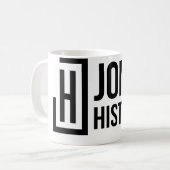 Jonge Historiciのマグ コーヒーマグカップ (正面左)