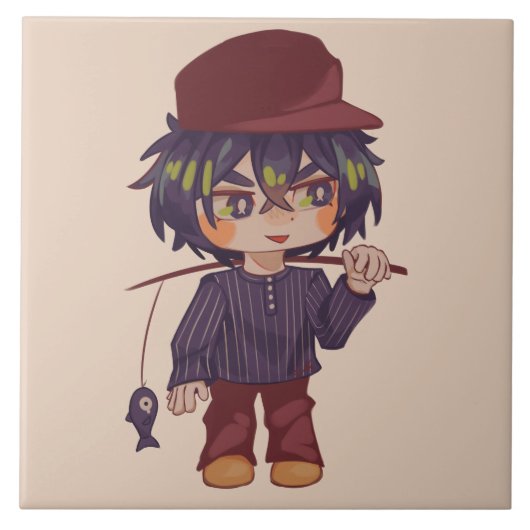 Jongetjie Chibi  タイル (正面)