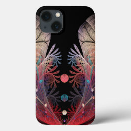 Jonglage抽象芸術モダンファンタジーフラクタルアート iPhone 13ケース
