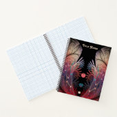 Jonglage抽象芸術モダンファンタジーフラクタル美術名 ノートブック (内部)